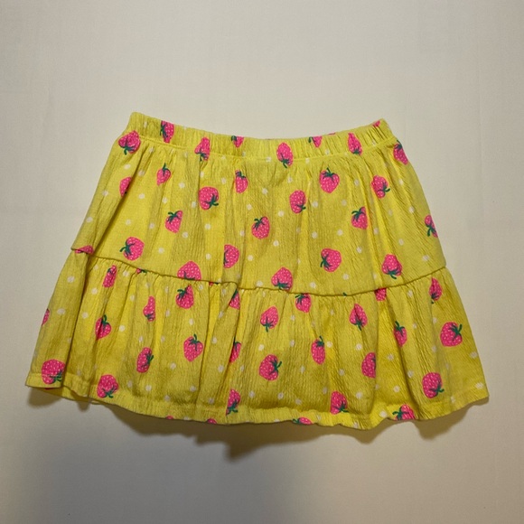 Cynthia Rowley Yellow polka dot Strawberry Print Two-Piece Set size 10/12 - Picture 5 of 5